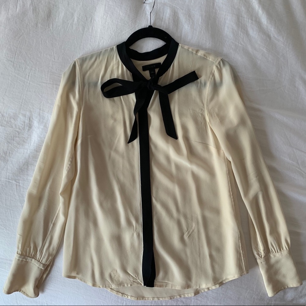 J Crew Silk Blouse